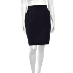 ESCADA || Silk Black Pencil Skirt. Sz. 38 EU - 8/Med US